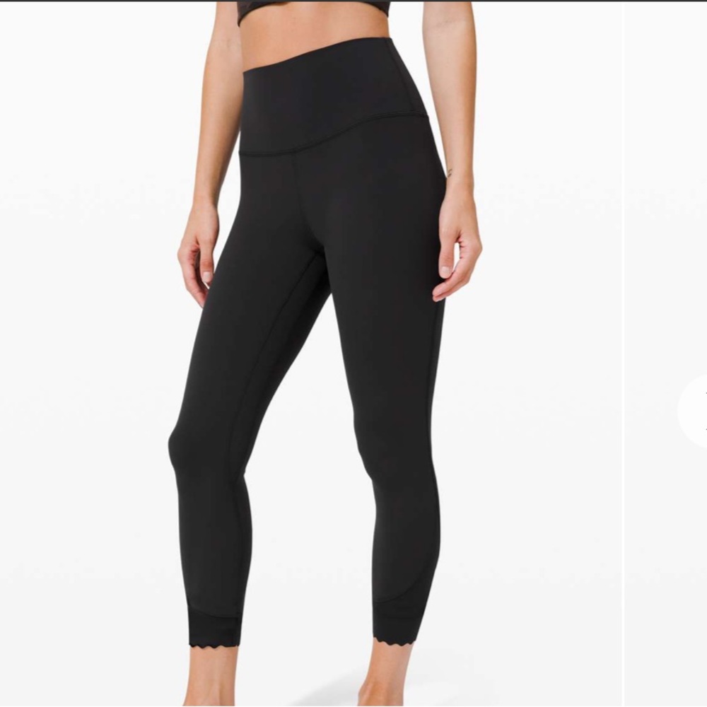 Lululemon Align High-Rise Pant 25" *Scallop size 8